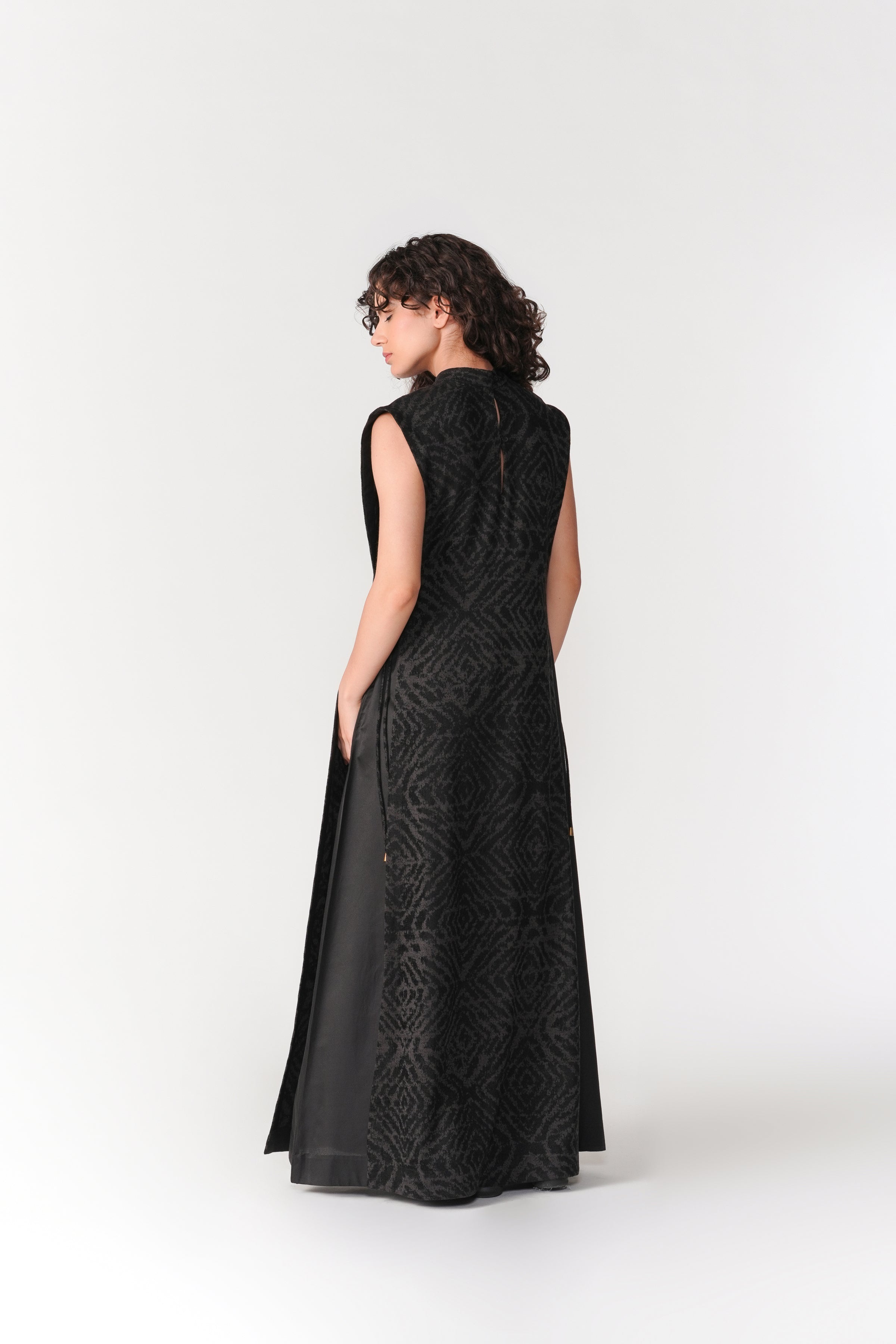 Layered Chenille Dress
