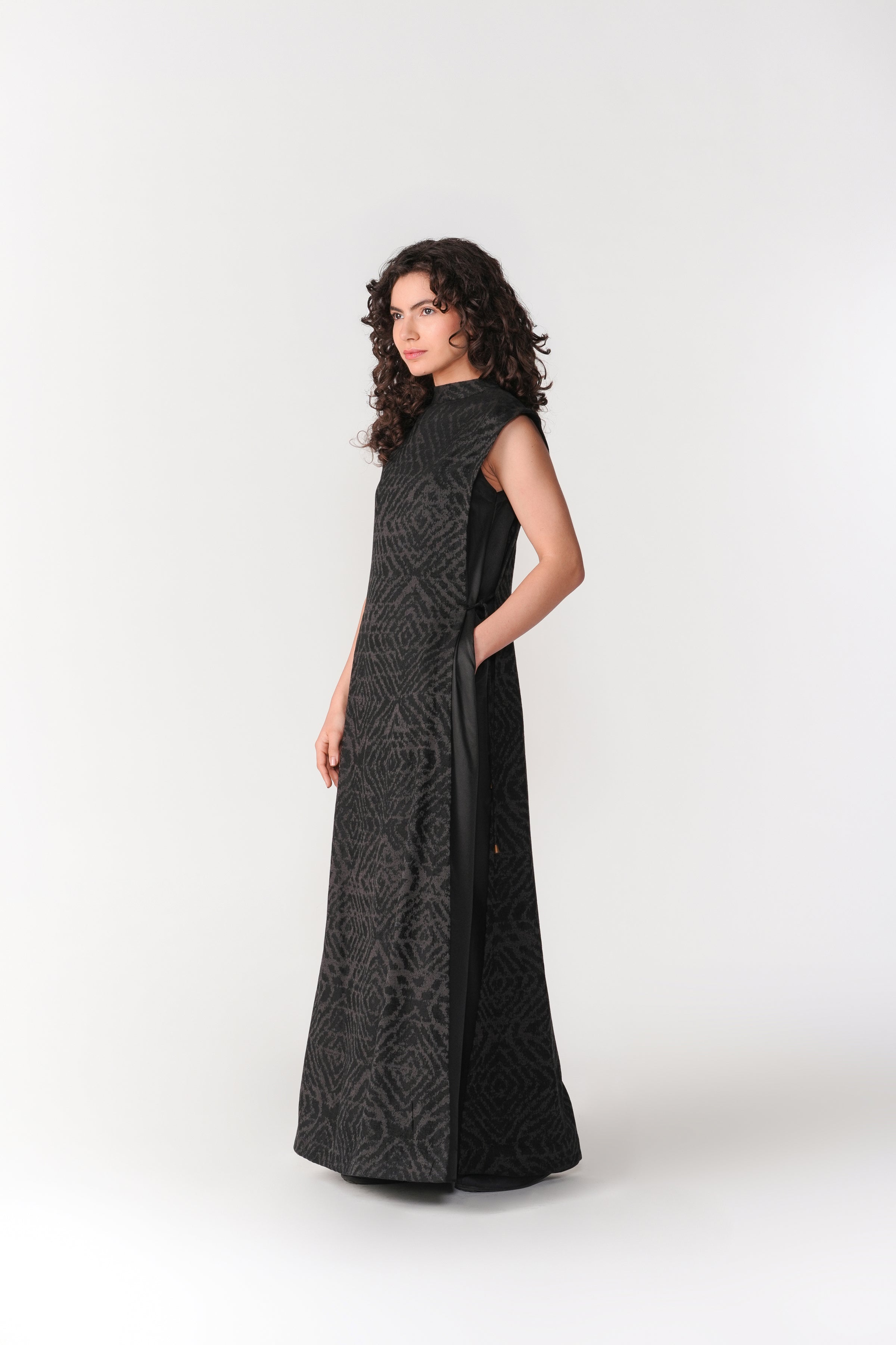 Layered Chenille Dress