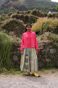 Pink Smocked Shirt