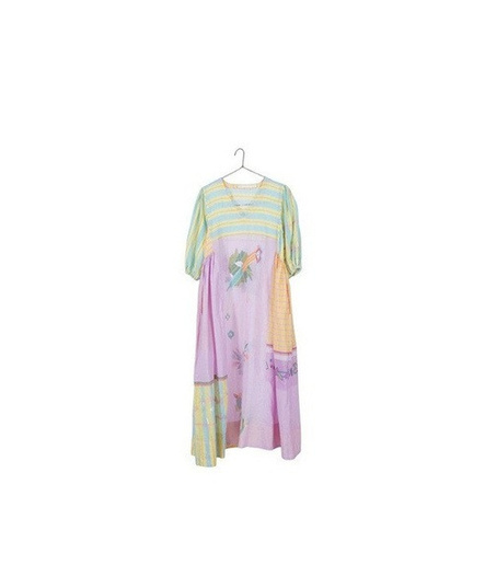 Herbarium — Lavender Multi Jamdani Dress