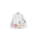 Herbarium  — White Multi Block Print Jacket