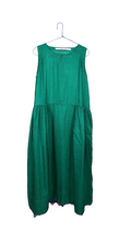 Green Silk Dress