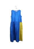Nilgiri 57 Sea Blue Silk Dress