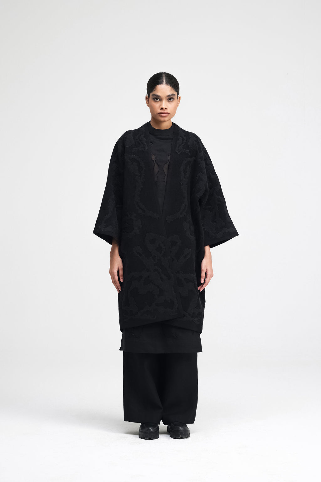 Jiri Embroidered Chenille Overlay