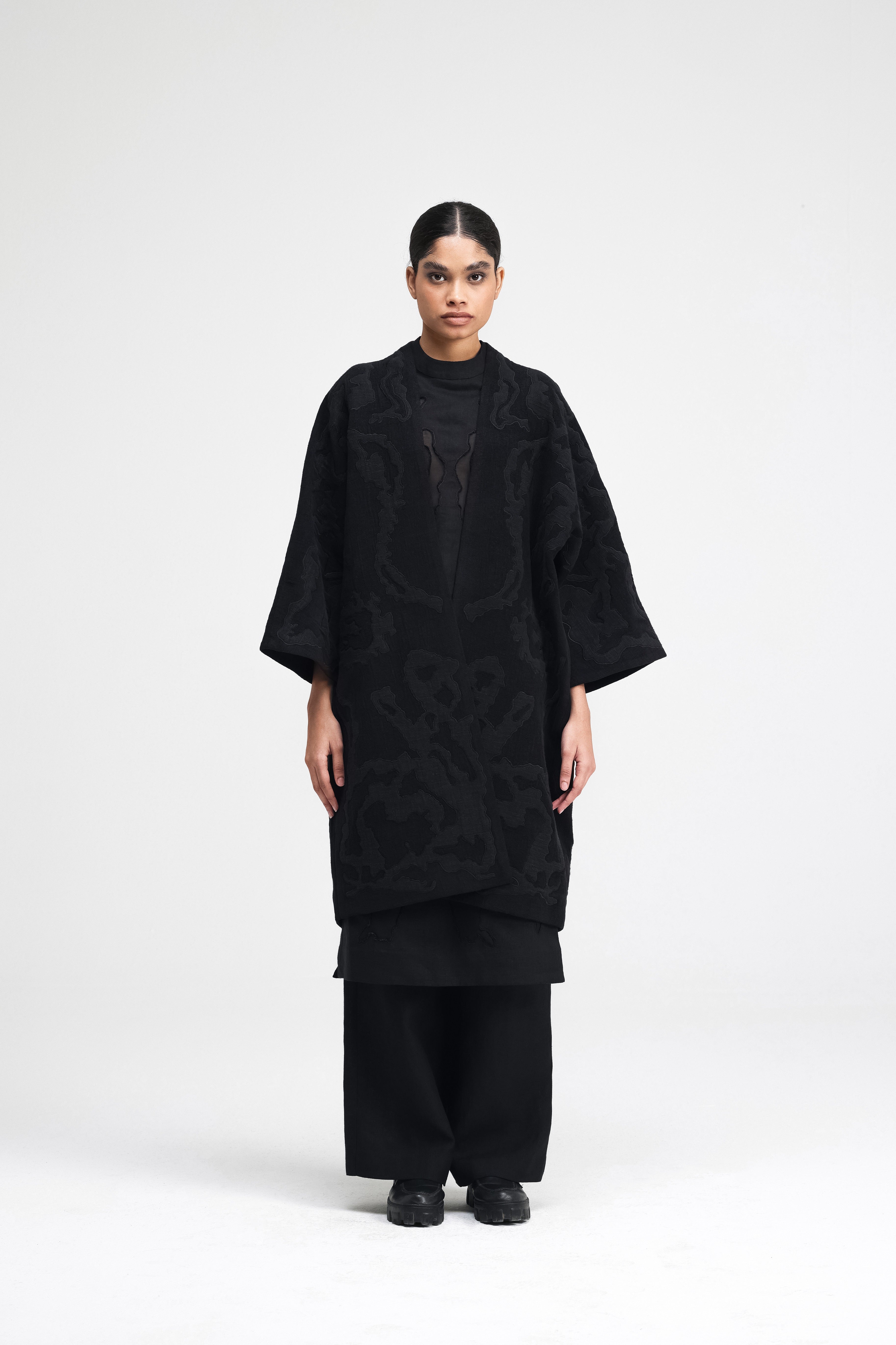 Jiri Embroidered Chenille Overlay