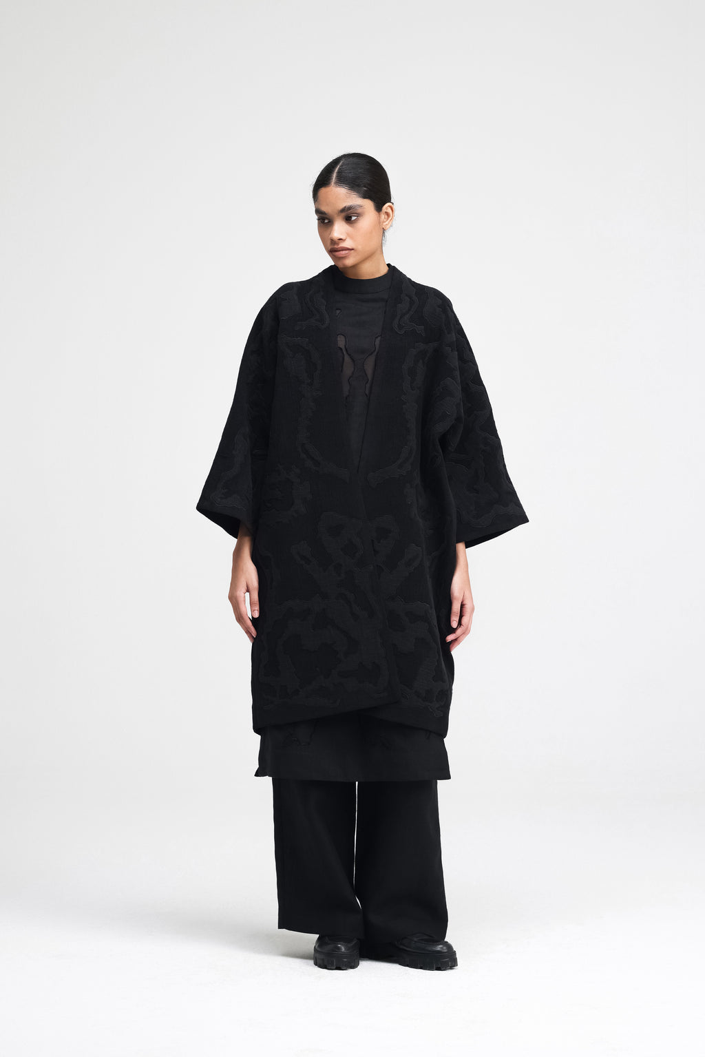 Jiri Embroidered Chenille Overlay