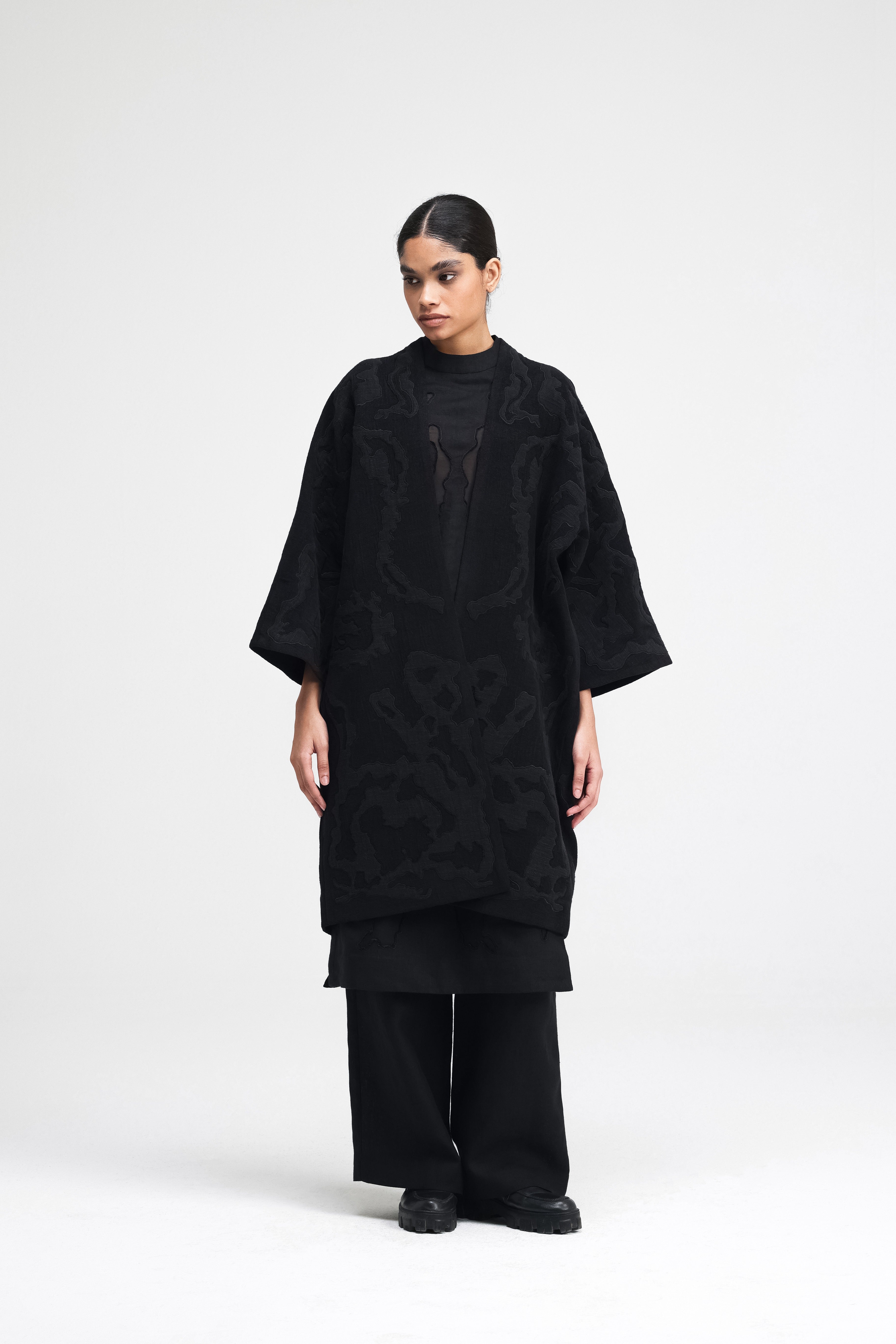 Jiri Embroidered Chenille Overlay